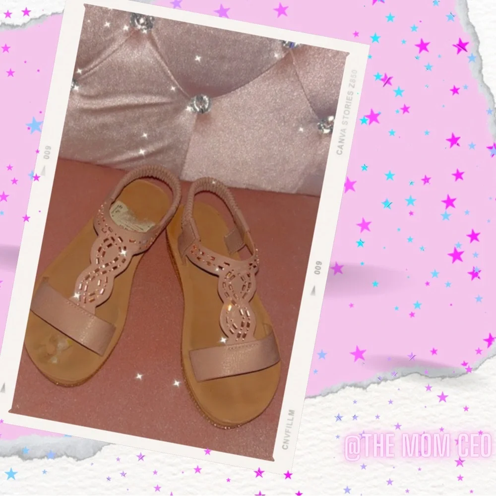 RHINESTONE SANDALS - Picture 2 of 2